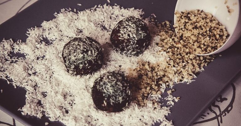 Palline Chlorella canapa e cocco