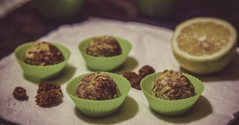 Palline gelsi rossi e limone