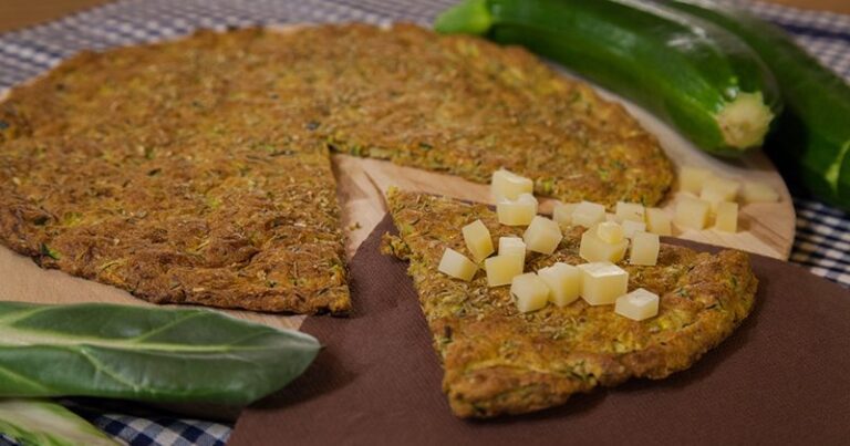 Pizzafocaccia di zucchine