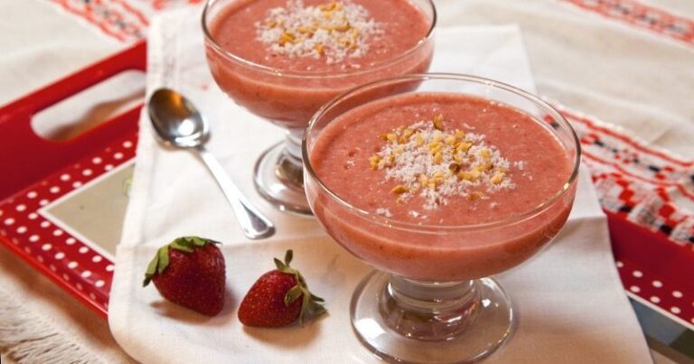 Crema-Dessert-di-Fragole