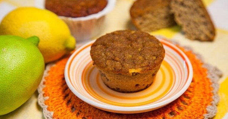 Mini plum cake al limone