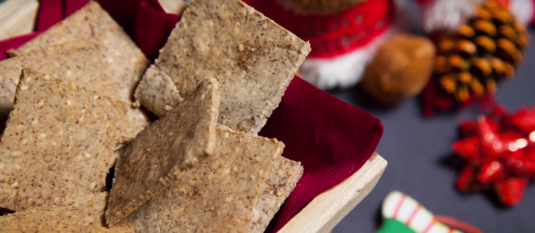 Crackers croccanti al sesamo
