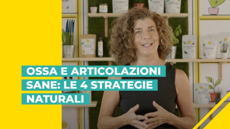 Ossa e articolazioni sane: le 4 strategie naturali