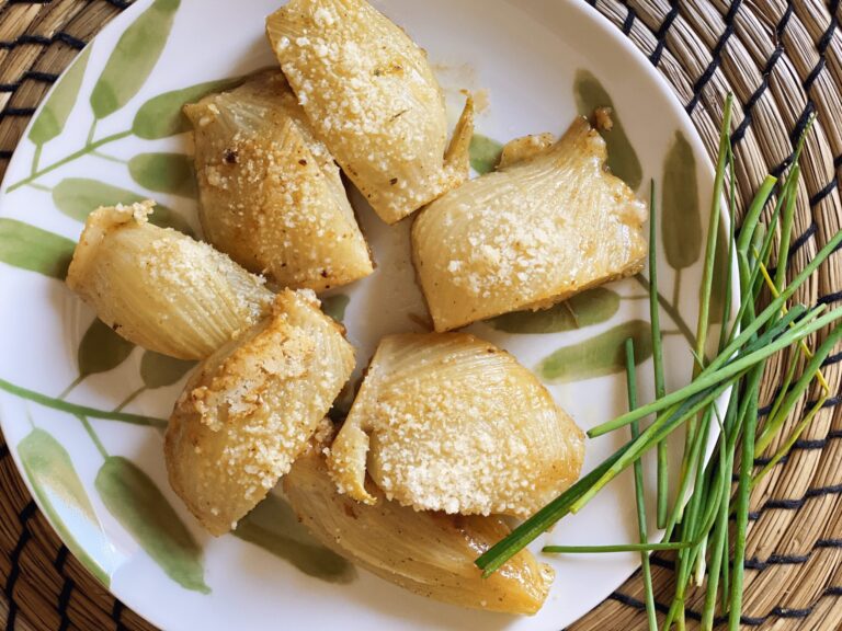 Finocchi saltati burro e parmigiano