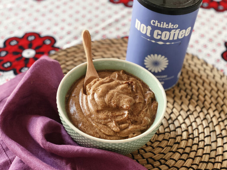 Budino al caffè di cicoria