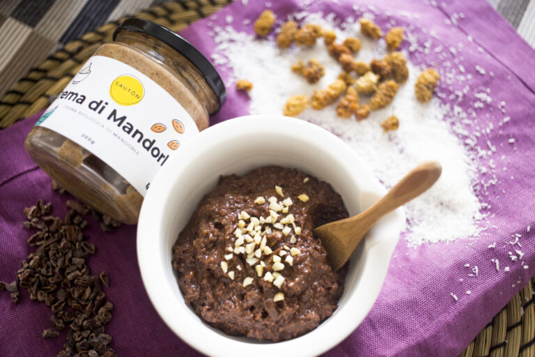 Crema di mandorle al cacao