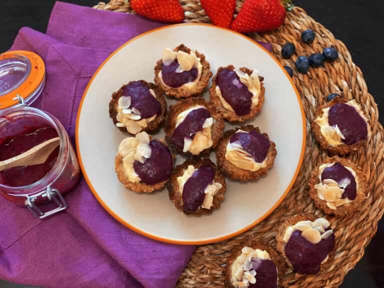 Crostatine crema e marmellata