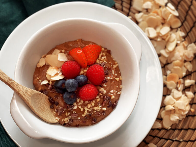 Porridge alla mandorla