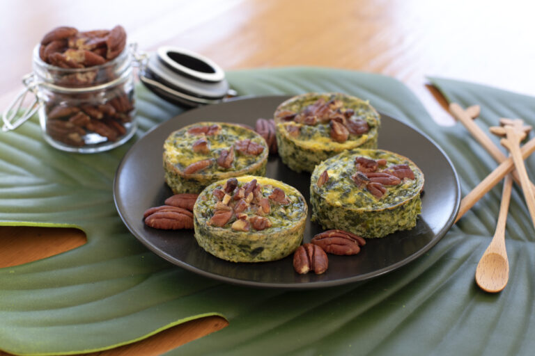 Muffin agli spinaci