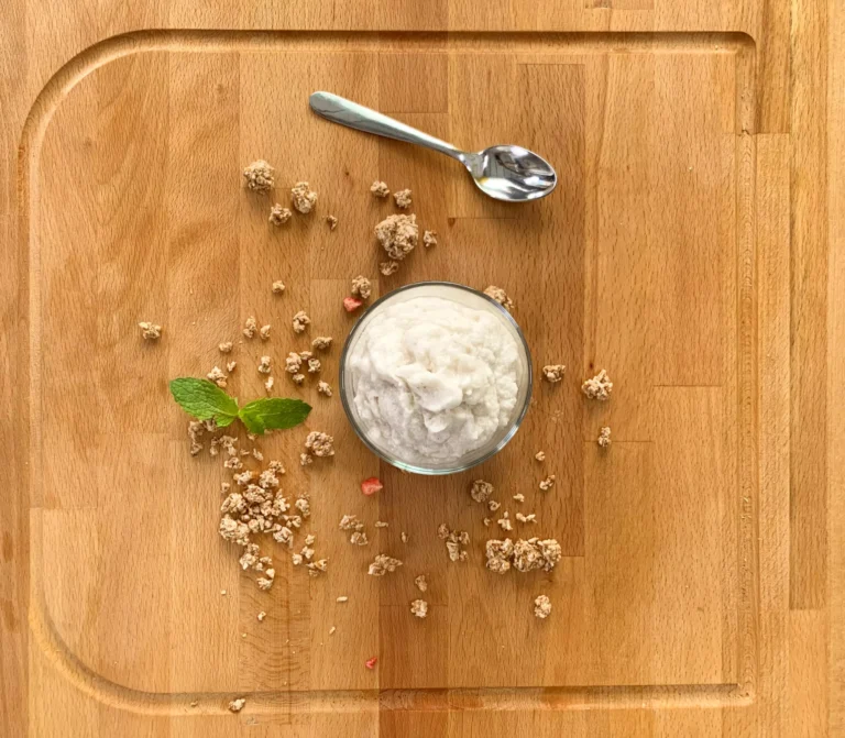 Keto panna di cocco