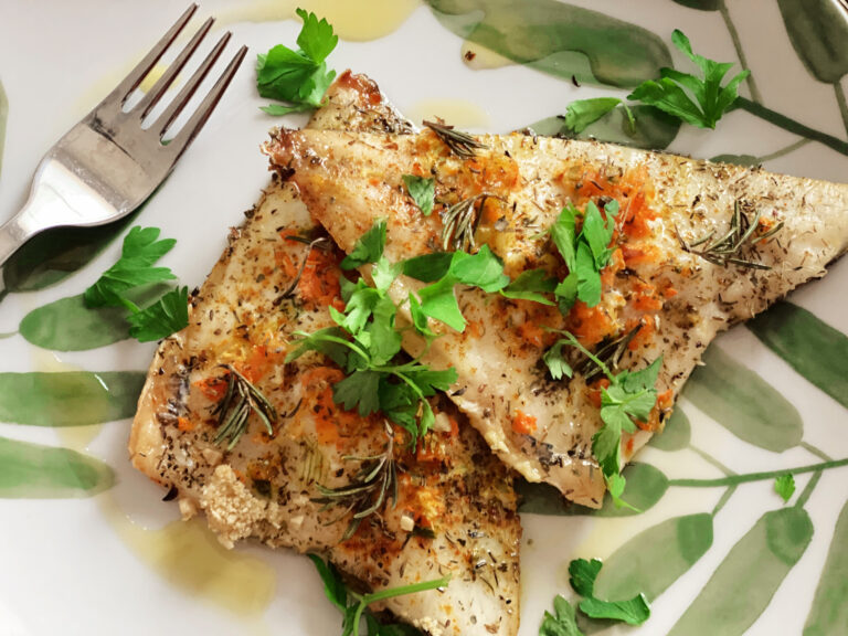 Pesce al forno