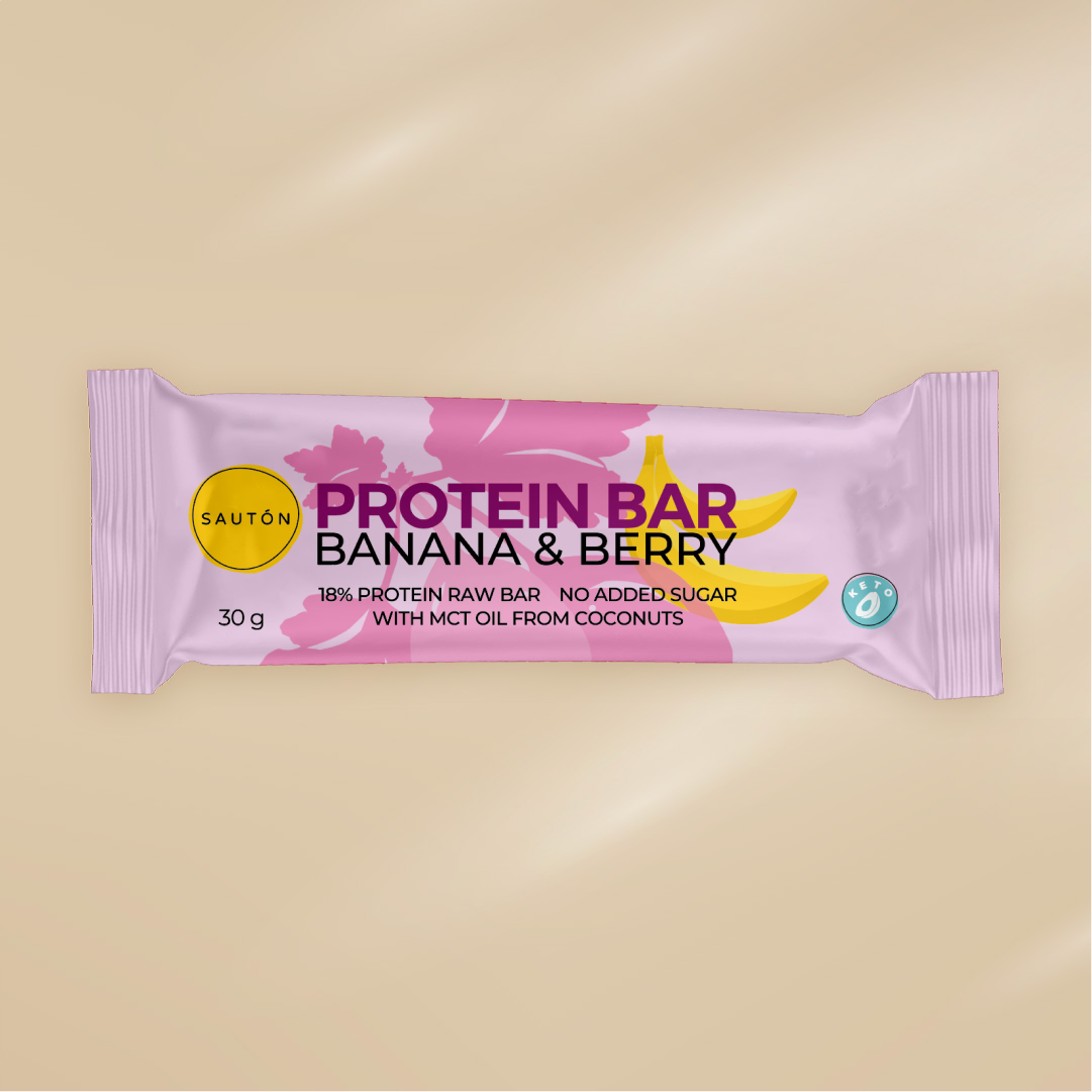 Sauton Shop - Protein Bar Banana and Berry