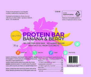 Protein Bar Banana and Berry