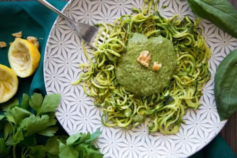 Spaghetti zucchine