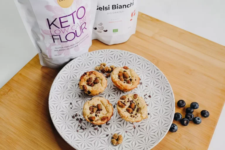 Keto muffin di ricotta