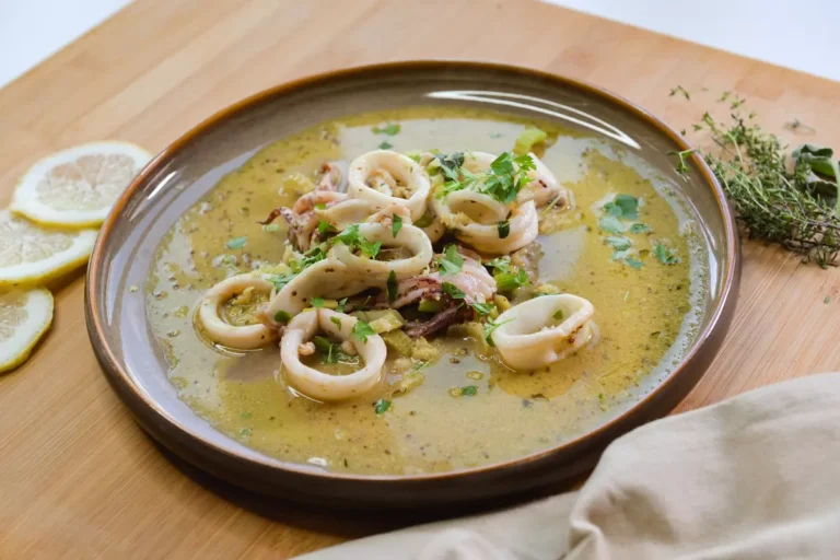 Calamari burro e senape