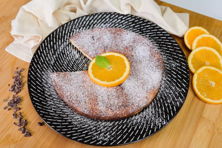 Torta di ricotta e arancia