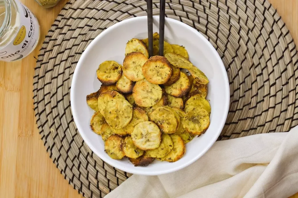 Ricetta Chips di platano sauton