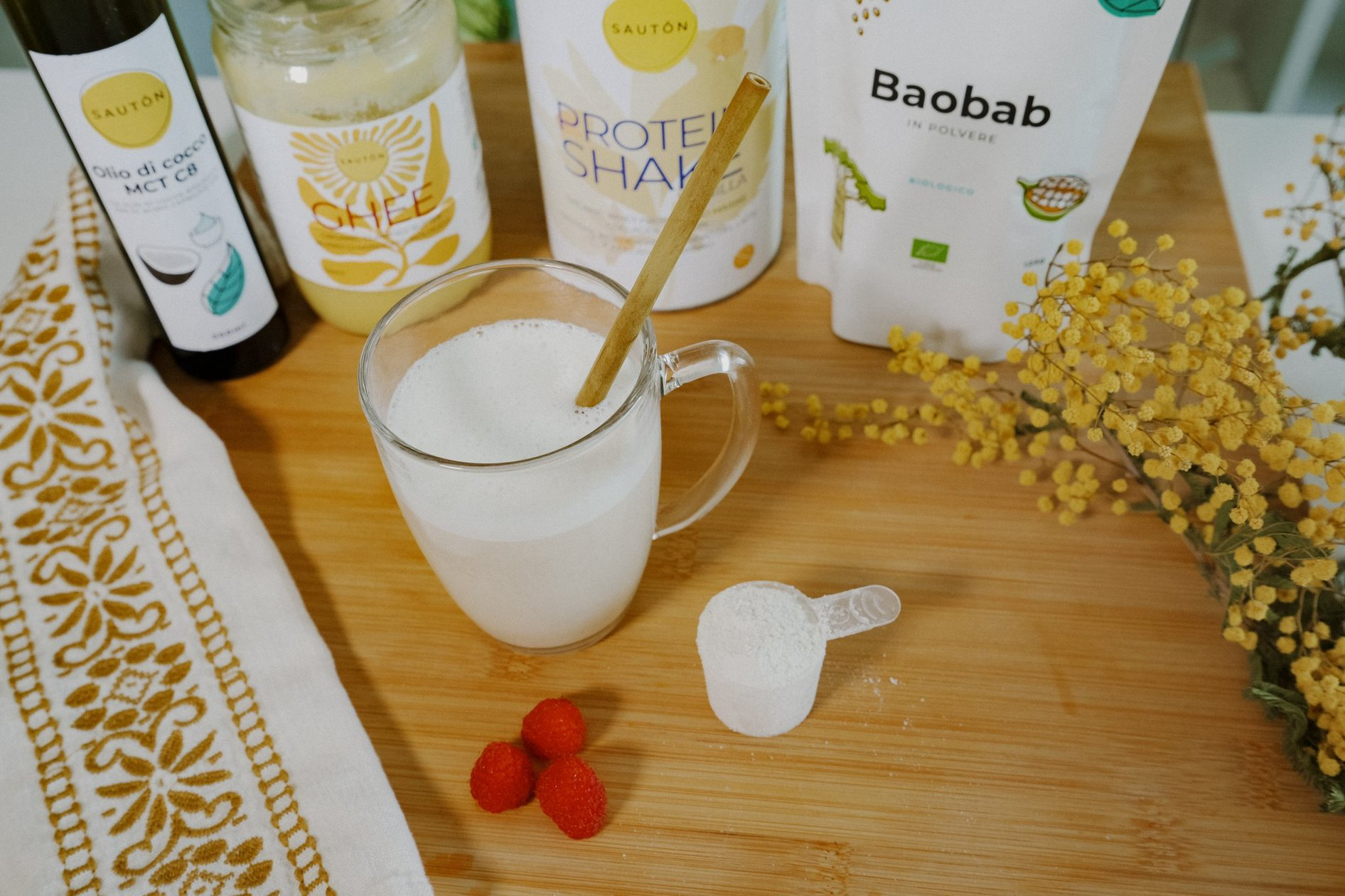 Protein shake vanilla