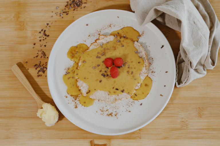 Tortina di cocco con mandorle e cannella