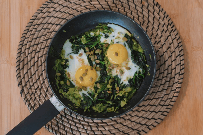 Shakshuka verde (senza pomodori)