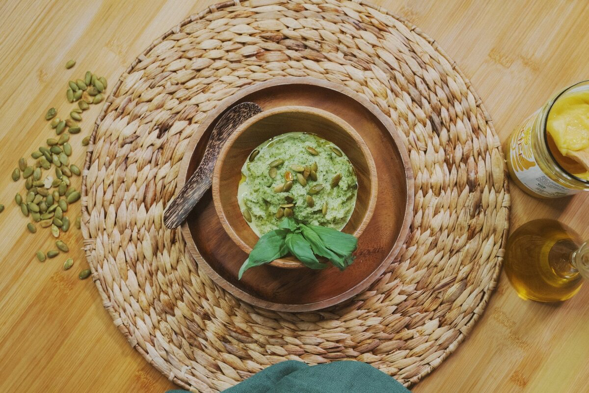 Crema di broccoli con latte di cocco